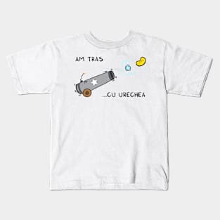 Am tras cu urechea Kids T-Shirt